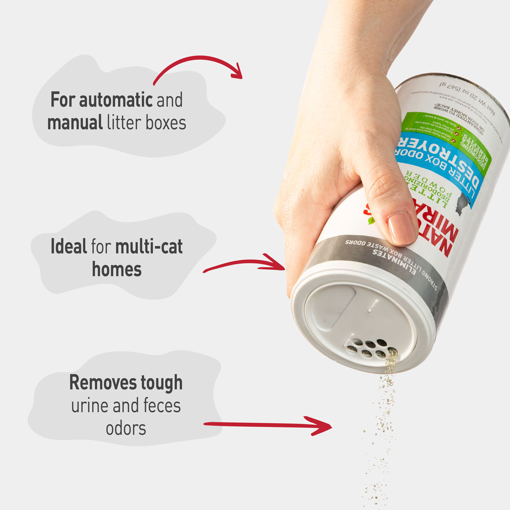 Nature's miracle litter box odor destroyer hotsell